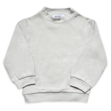 Charger l&#39;image dans la galerie, Sweatshirt gris en coton bio à logo - Unyform
