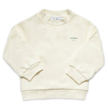 Load image into Gallery viewer, &lt;transcy&gt;Ecru organic cotton sweatshirt with logo - Unyform&lt;/transcy&gt;
