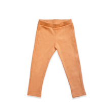 Charger l&#39;image dans la galerie, Legging en coton côtelé, orange

